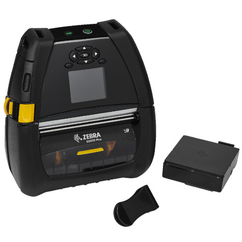 Zebra ZQ630 Plus DT Printer [203dpi, WiFi, Battery, Linerless Platen] ZQ63-AUW2004-00