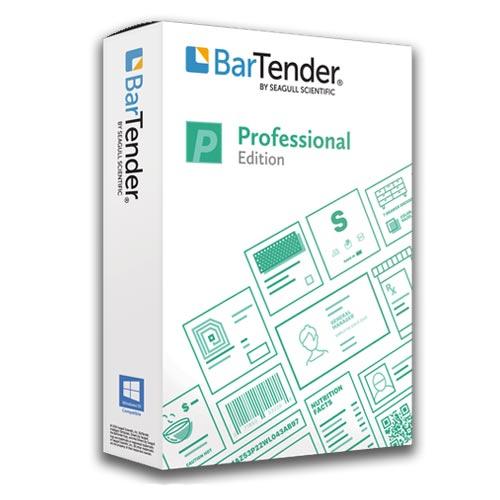 BarTender Professional Edition  [Standard Printer MSA, Monthly Sub] BTP-PRT-MNT