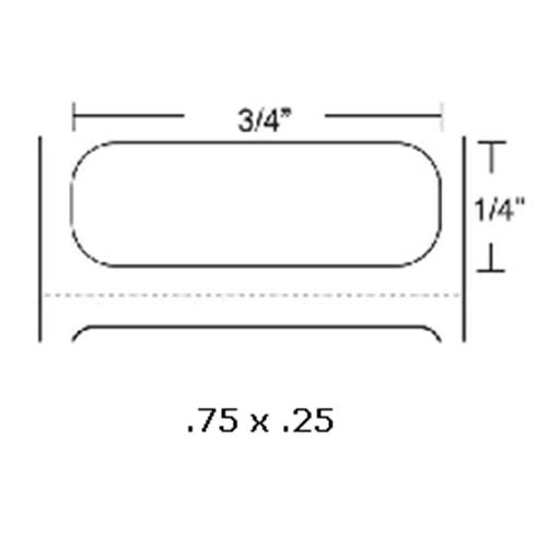 Zebra Polyimide  Label 10008527