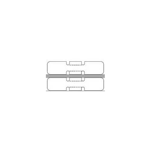 Zebra 2.2x0.5 DT Jewelry Label [Non-Perforated] 10010065-EA