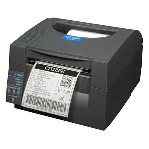 Citizen Systems Citizen CL-S521 DT Printer [203dpi, Ethernet, Cutter] CL-S521-E-GRY