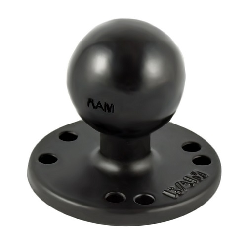 RAM Round Plate w/Ball RAM-202U