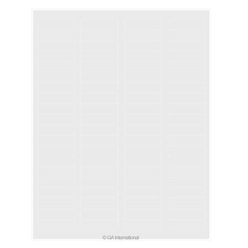 LabTAG 1.75" x 0.5" Autoclave Labels (8.5″ x 11″ Sheet Size) AKA-13WH