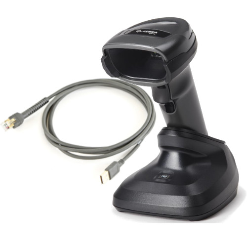 Zebra DS4678 Cordless Scanner [Drivers License Parsing, Presentation Cradle USB Kit] DS4678-DL7U2100PFW