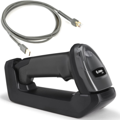 Zebra DS4678 Cordless Scanner [Standard Cradle USB Kit, Direct Part Mark] DS4678-DP7U210ESFR