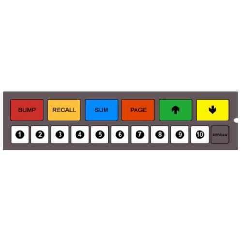 Logic Controls KB1700 Programmable Bump Bar 400044