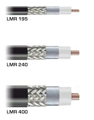 Types of LMR cables