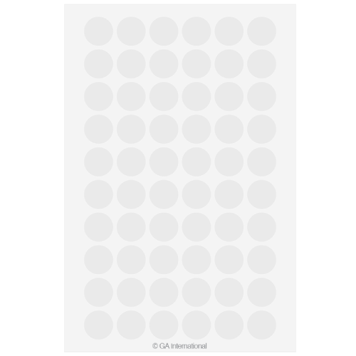 LabTAG 0.5" Circle Cryogenic Labels (White) LT-13WH