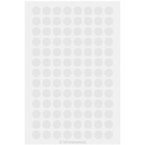 LabTAG 0.354" Circle Cryogenic Labels (White) LT-9WH