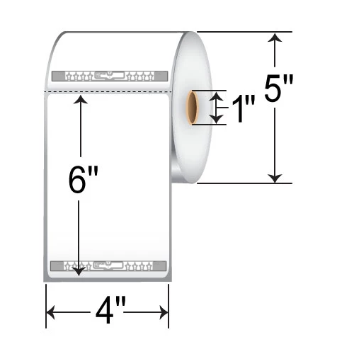 Tageos 4x6 Nova U9 TT Paper RFID Labels 128C01311221