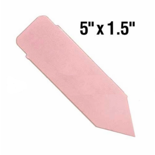 BarcodeFactory 5x1.5 Thermal Pink Pot Stakes Single Roll BAR-SS5X15-PK-EA