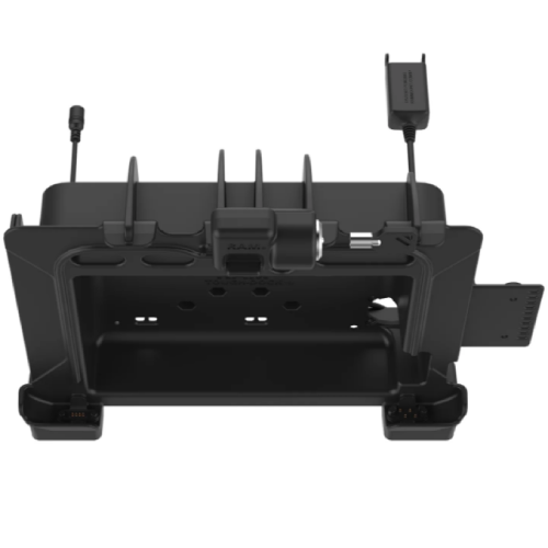 RAM Power/Dual USB Locking Dock [Zebra ET8x 2-in-1 Tablet] RAM-HOL-ZE22PD2LU