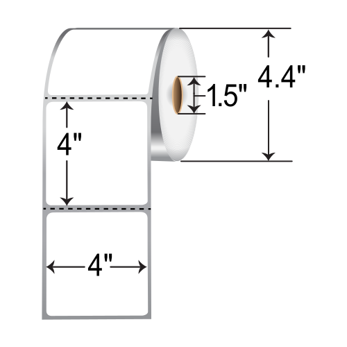 SATO 4x4  DT Label [Perforated] 55S002014