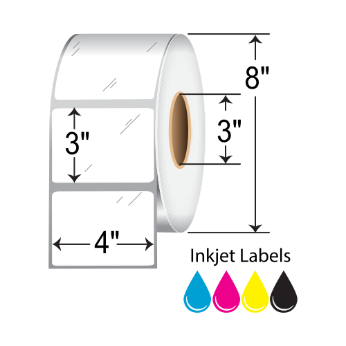 Primera 4x3 Labels [Non-Perforated] 74660