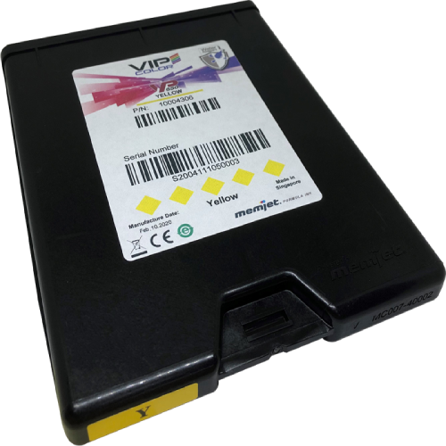 VIPColor VP650 Yellow Ink Cartridge Bundle VP-650-AS11B