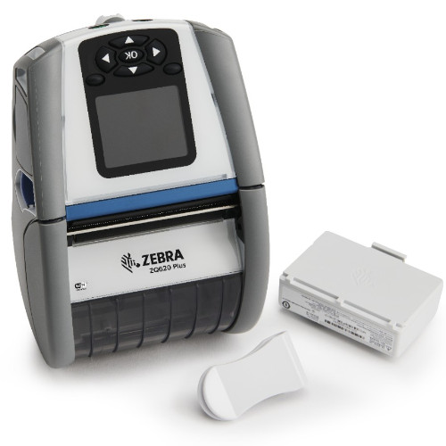 Zebra ZQ620 Plus HC DT Printer [203dpi, WiFi 6, Battery, Healthcare Approved] ZQ62-HUXA004-00